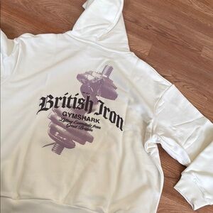 Gymshark Cream Hoodie NEW